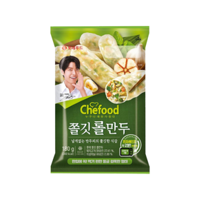 쉐푸드 쫄깃롤만두 즉석조리 180g x 3개