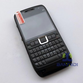 정품 E71 중고 모바일 휴대폰 잠금 해제 스마트폰 QWERTY 러시아어 키보드 3.2MP 2G 3G 15 년 된 Finl, 01 Simple Set, 02 Black