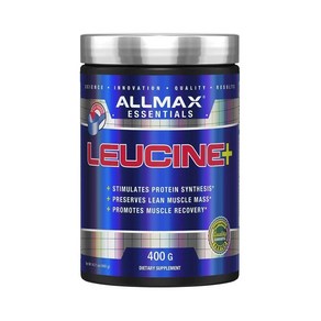 올맥스뉴트리션 류신 플러스 파우더 5000mg ALLMAX Nutition Leucine, 400g, 1개