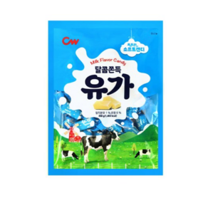 청우식품 유가 캔디, 350g, 4개