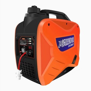 24v dc 발전기 트럭 엔진 가솔린 직류 발전기 카라반, 3. 24V 자동시동 휴대형 거치대 (5KW), 1개, 24V 자동시동 휴대형 거치형 (5KW)