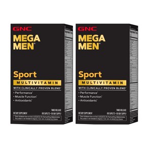 GNC 지앤씨 메가맨 스포츠 180정1+1 Mega Men Sports 180cts 1+1