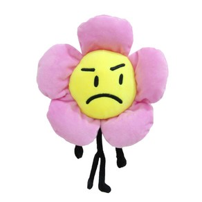 Bfdi 드림 섬을 위한 4 가지 봉제 장난감 전투 귀여운 만화 인형 캐릭터 잠자는 베개 어린이 생일 선물, Flowe 20cm, 1개