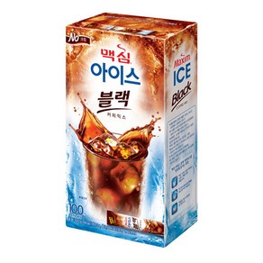 동서)맥심아이스블랙 커피믹스 100T, 1개, 100개입