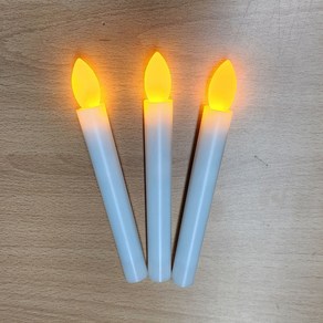 원터치 LED 촛불 3p + 건전지 6p 세트