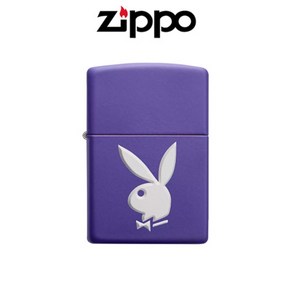 지포라이터 매트 퍼플 컬러 래빗 헤드 디자인 ZIPPO 49286