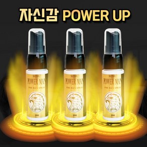 롱파워맨 금장골드 독수리 남성용 스프레이(fo men powe spay), 20ml, 3개