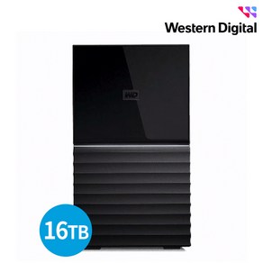 WD My Book Duo Gen2 스탠딩 데스크탑 외장하드 16TB, 단품