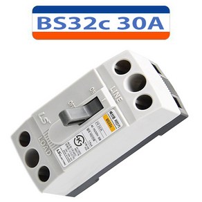 LS산전 BS32c 30A 분전반 배선용차단기 1.5kA MCCB NFB, 1개