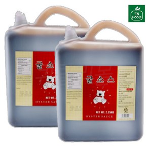 [퀴클리몰] 이엔푸드 굴소스, 2.25kg, 2개