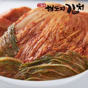 [해도지 포기김치] 좋은 재료로 만든 맛있는 국산 배추김치 HACCP인증, 5kg, 1개