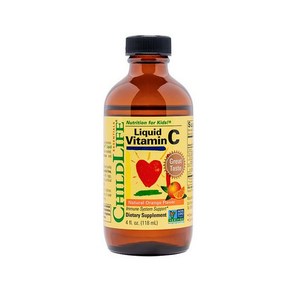 차일드라이프 Child Life Essentials의 액상 비타민 C 250MG 4fl oz 225960, 1개