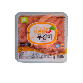 그래도푸드 냉면용 핑크 무김치 2.8kg 냉면김치 4개 1박스