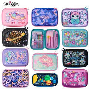 호주 smiggle 필통 귀여운 학생 캐릭터 다용도 대용량