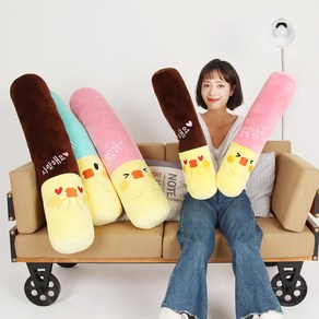 드림에버 대형 빼빼로 인형 롱쿠션 3종 커버분리 110cm 60cm (옵션선택 필수), NEW핑크, 1개