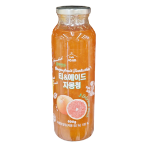 자임 갈아만든 티 에이드 홈카페 REAL ADE 당절임, 기본, 600g, 1개, 1개입