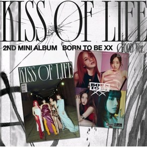 CD] KISS OF LIFE (키스오브라이프) - 미니앨범 2집 : Born to be XX [Bad Ver.]