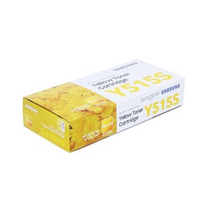 삼성전자 [삼성전자] 정품토너 CLT-Y515S 노랑 (SL-C515/1K), 1개