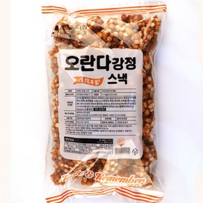 에코푸드 오란다강정스낵 1.1kg, 1개