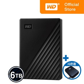 [WD대리점] WD NEW MY PASSPORT Gen3 6TB 블랙 6테라 정품 공식인증