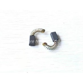 일반 전기 모터 용 카본 브러시 6 개 5mm x 7mm x 12mm, 6개