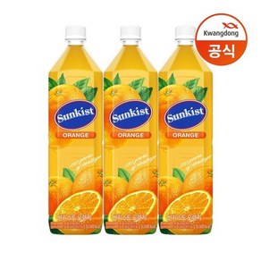 썬키스트 오렌지주스, 12개, 1.5L