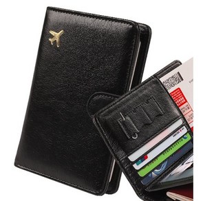 다포 RFID 차단 고급 가죽 여권케이스
