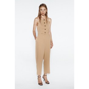 ZARA 자라 여성 롱 점프슈트 8462550