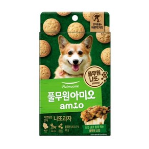 풀무원 아미오 반려견간식 나또과자, 50g, 1개