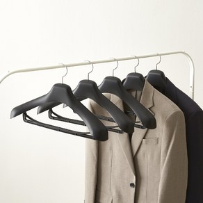 씨인크 남성 고급정장 옷걸이 블랙 브라운, 20개, 남성 고급정장 블랙