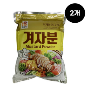 뚜레반 겨자분, 1kg, 2개