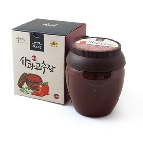 가을빛고운의성장마실 사과고추장1KG, 1kg, 1개