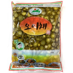 우리존 솔거 오이채 4kg-1Kg, 1개, 4kg