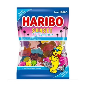 하리보 선셋 드라이브 젤리 175g 1개 Haribo Sunset Drive 175g