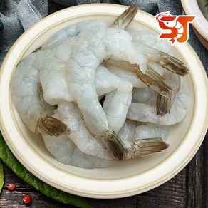 콜딩 생 칵테일새우 900g(중) 70~80미 깐새우 감바스용, 1개, 중국산 생칵테일새우(중) 900g