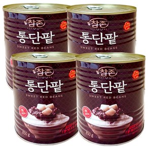 [무료배송][참존] 빙수팥 850g, 4개