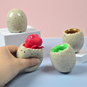 GEEKI 스퀴시 말랑이 모찌 주물럭 슬라임 장난감 피젯 토이 스트레스 볼 완화 해소 노벨티 귀여운 환기구 공룡 컵 스퀴즈 전체 사람 공 감압 유물, [01] Random 1pc, 1개