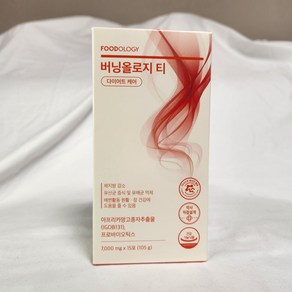 푸드올로지 마시는 유산균 다이어트 버닝올로지 티, 15회분, 1개