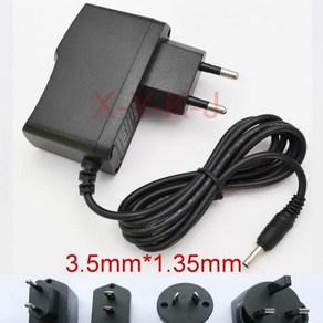 1PCS AC 100V-240V 변환기 3V 4.5V 5V 6V 7.5V 9V 12V 500mA 1A 스위칭 전원 어댑터 공급 DC 3.5mm x 1.35m, 07 5v, 02 1A, 02 UK plug, 1개