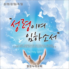 [맑은누리디자인] 성령강림 현수막 002-(150x150cm) [주문제작] 교회 성령강림주일 성령강림절