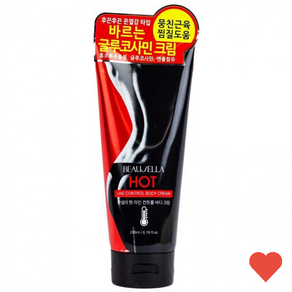 바디케어 뷰셀라 핫 라인 컨트롤 바디 크림 200ml, 1개