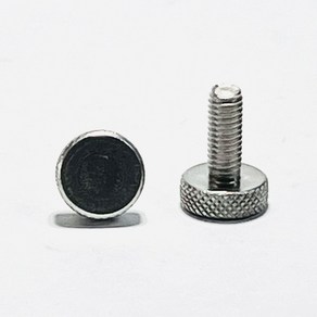 스텐 납작볼트 나사 화장볼트 소켓 가구부속 목공예 노브핸드, M6, 10mm, 1개