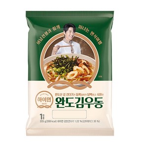 삼립 하이면 완도김우동 205g x 10봉