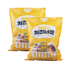 맘모스 맘애맘 치킨너겟 2kg x 2개