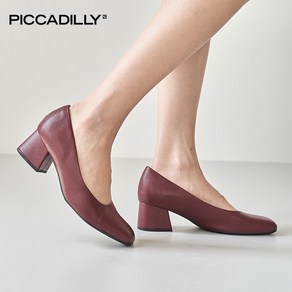 [PICCADILLY] 피카딜리 151019 펌프스_버건디(5.5cm)