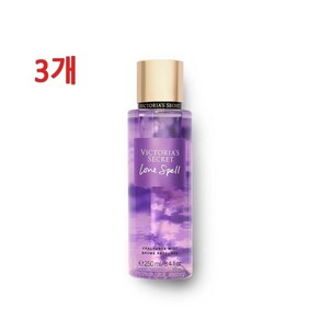 빅토리아시크릿 프레그런스 바디 미스트 러브 스펠, 3개, 250ml