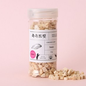 촉촉트릿 고양이 닭가슴살 건조간식 50g, 1개