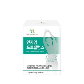 매나테크 엔자임 프로밸런스, 1개, 75g