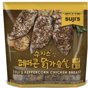 간편보관 봉지 수지스 페퍼콘 닭가슴살 1.8kg x 1봉지, 1개