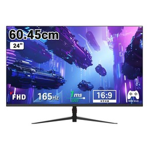 디엑스 초슬림 61cm FHD 165Hz 게이밍 컴퓨터 모니터 DX24F165, DX24F165(일반), 60.45cm